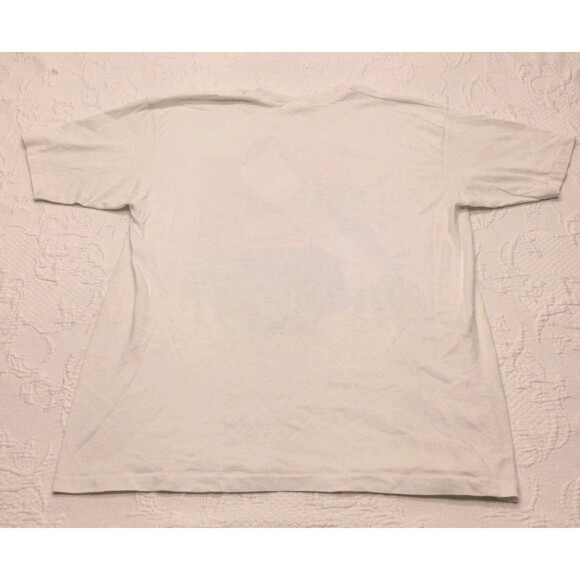 Vintage Single Stitch Toucan X Large White Graphic Air Waves Shirt 80s Tropical - Picture 2 of 7